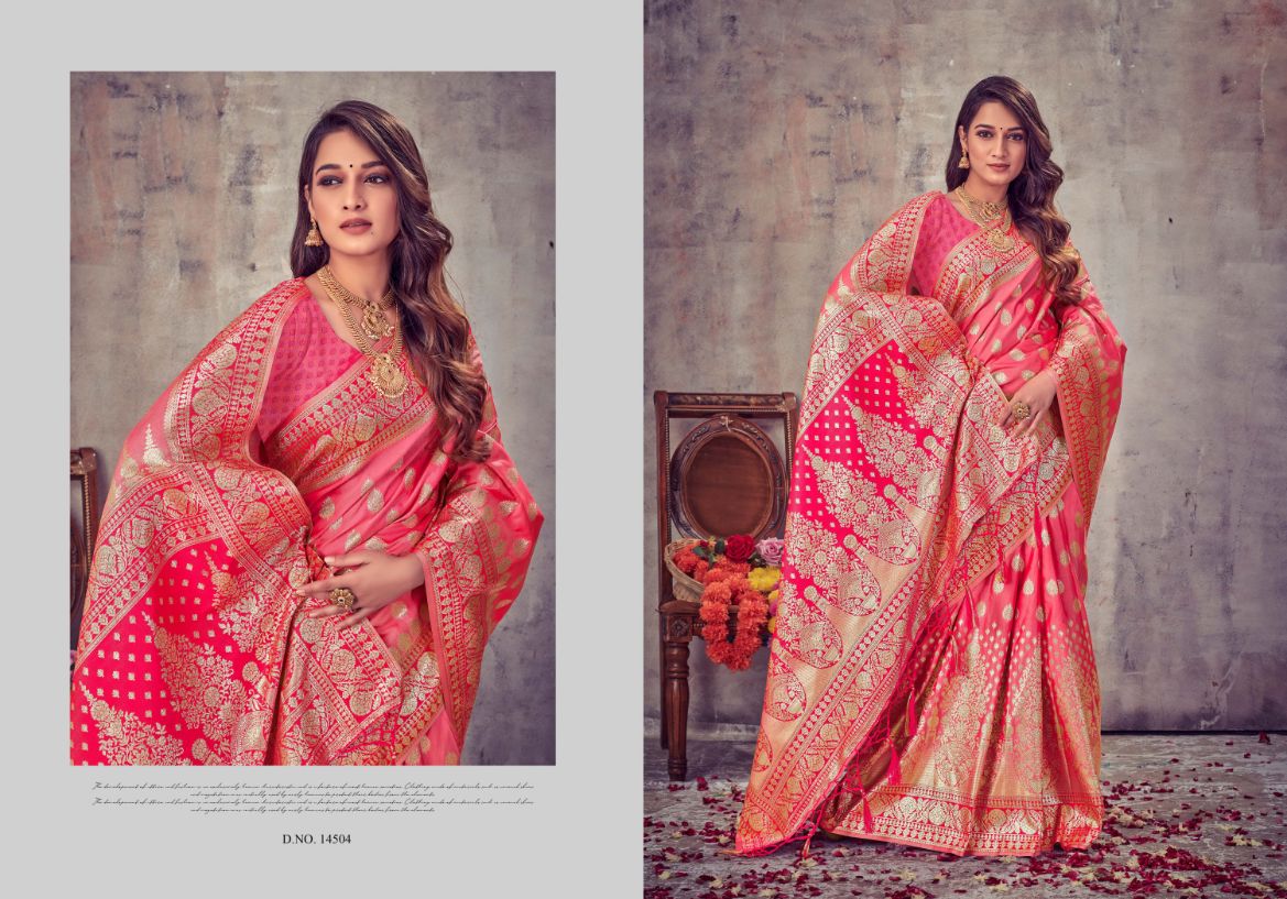 Bunawat Minaxi Silk Vol 2 Banarasi Silk Sarees Catalog
